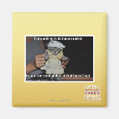 Ik wil niet naar een dansfeest magneet (Voorkant)