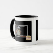 Ik wil niet naar een feest gaan mok (Voorkant links)