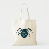Ik wil niet weg. tote bag (Voorkant)