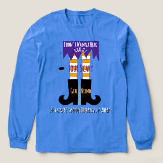 Ik Wil Niks Horen Over Je Enge Vriendin Tri-Blend Shirt