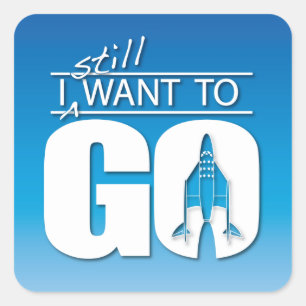 Ik wil nog steeds gaan stickers