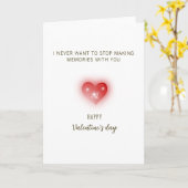 Ik wil nooit stoppen met het maken van herinnering kaart (Gele Bloem)