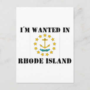 Ik wil op Rhode Island Briefkaart