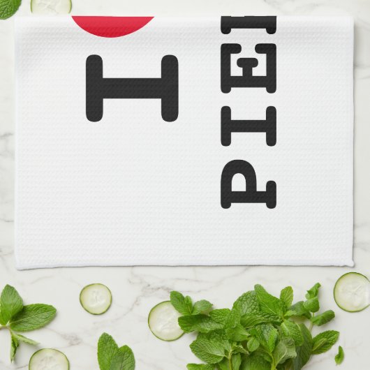 Ik wil pierogi grappige keukenhanddoeken uit de ke (Gevouwen)