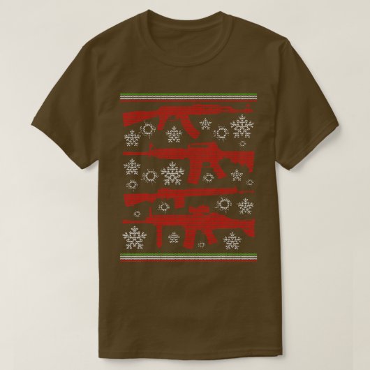 Ik wil Pistolen voor Kerstmis. T-shirt (Design voorkant)
