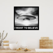Ik wil Poster geloven (Keuken)