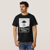 Ik wil poster laten t-shirt (Voorkant volledig)