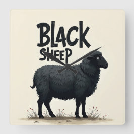 Ik wil problemen vierkante klok