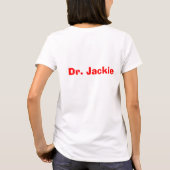 Ik wil psychiater worden t-shirt (Achterkant)