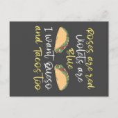 Ik wil Queso and Tacos too_701e34210f53ab0073e6164 Aankondigingskaart (Voorkant)