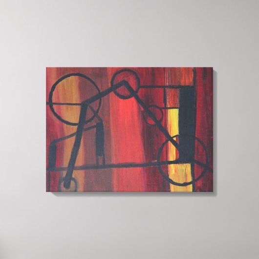 Ik wil rijden canvas afdruk (Voorkant)