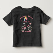 Ik wil rijden op mijn fiets  Bike Balloons Kinder Shirts (Voorkant)