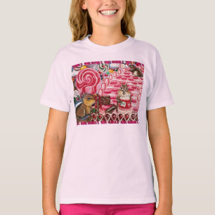 "Ik wil Snoep" Shirt met ruffled