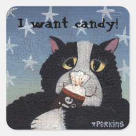 Ik wil snoep! sticker