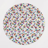 Ik wil Snoep waterdichte labels (Design 1)