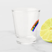 Ik Wil Sterven - Regenboog Shot Glas (Links)