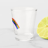 Ik Wil Sterven - Regenboog Shot Glas (Rechts)