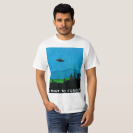 IK WIL T-Shirt VERGETEN