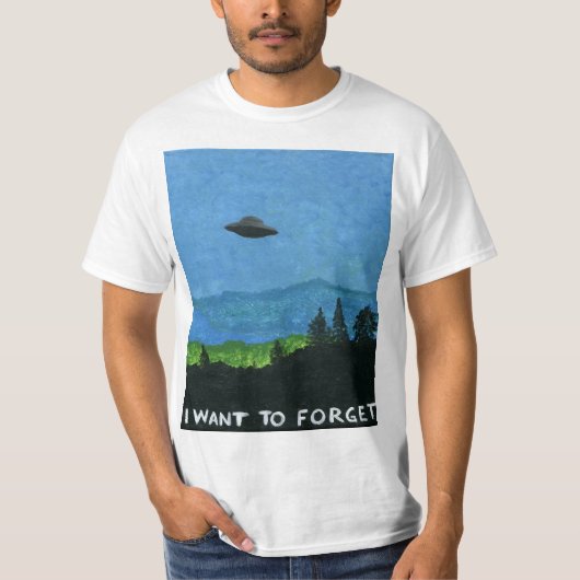 IK WIL T-Shirt VERGETEN (Voorkant)