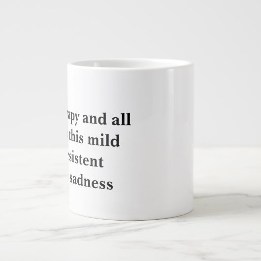 Ik wil therapie maar Mok (Voorkant)