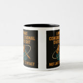 "Ik wil toezicht van het Congres, niet alleen cont Tweekleurige Koffiemok (Center)