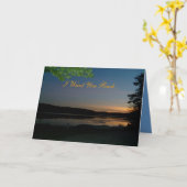 Ik wil u Achter… Kaart (Gele Bloem)