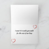 *IK WIL U DE REST VAN ONZE LEVEN KLEINE MAKEN* C KAART (Binnen)