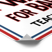 Ik wil u - Obama politiek Poster (Hoek)