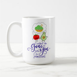 Ik wil voor altijd met jou naar de hand lopen. koffiemok