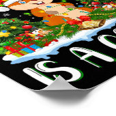 Ik wil voor Kerstmis is een Gopher kerstboomlichte Poster (Hoek)