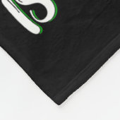 Ik wil voor Kerstmis is een synthesizer Xmas Tree  Fleece Deken (Hoek)