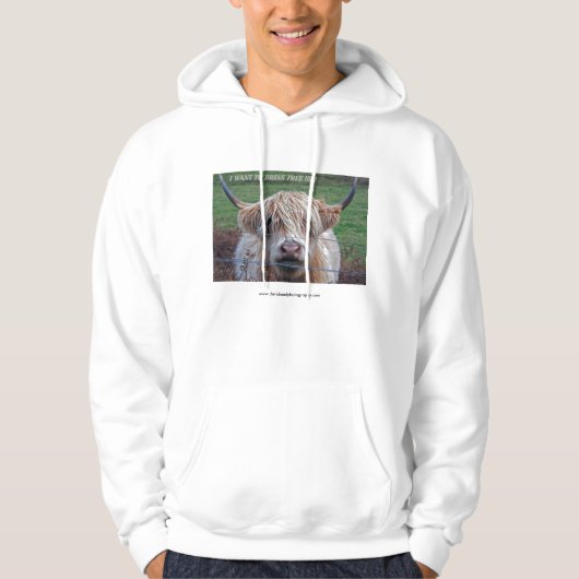 Ik wil vrij breken hoodie (Voorkant)