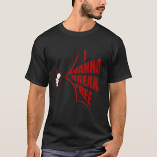 Ik wil vrije vogelstand breken t-shirt