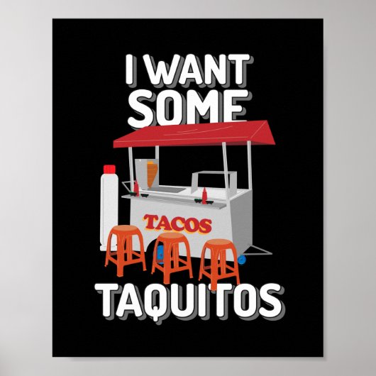 Ik wil wat Taquitos Poster (Voorkant)