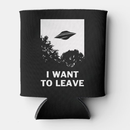 Ik wil weg blikjeskoeler (Voorkant)