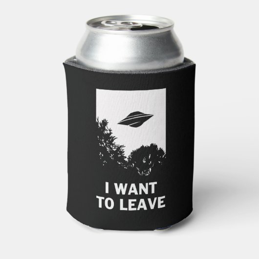 Ik wil weg blikjeskoeler (Blikje Achterkant)