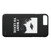Ik wil weg Case-Mate iPhone case (Achterkant (Horizontaal))