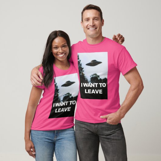 Ik wil weg t-shirt (Unisex)