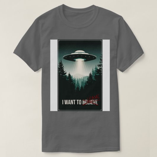IK WIL WEG T-SHIRT (Design voorkant)