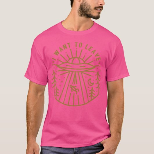 Ik Wil Weggaan T-shirt (Voorkant)