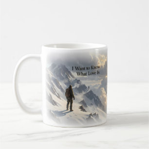 Ik wil weten wat liefde is Alpine Art Mok