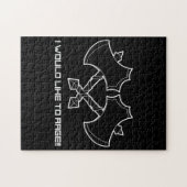 "Ik wil woedend zijn" - de barbaar, altijd. Legpuzzel (Horizontaal)