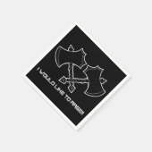 "Ik wil woedend zijn" - de barbaar, altijd. Servet (Hoek)