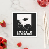 Ik wil worden ontvoerd servet (Insitu)