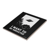 Ik wil worden ontvoerd tegeltje (Zijkant)