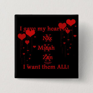 Ik wil ze allemaal vierkante button 5,1 cm