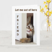 IK WIL ZEGGEN ** GELUKKIGE VERJAARDAG om *** MIJN Kaart (Gele Bloem)