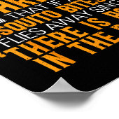 Ik wil zo vol van Christus zijn dat als een mug Poster (Hoek)