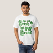 Ik wilde alleen DRINK worden T-shirt (Voorkant volledig)