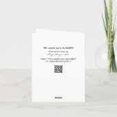 Ik wilde altijd ouder zijn Card Kaart (Achterkant)